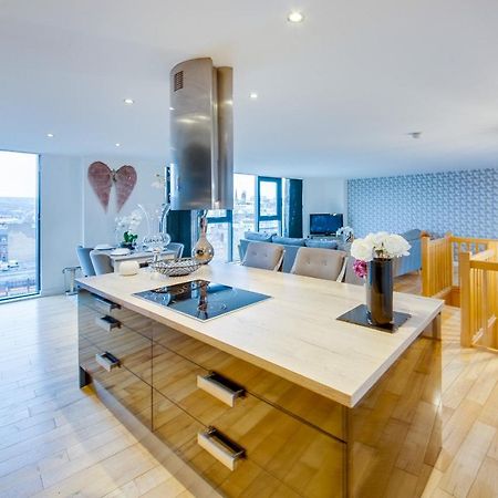 Spacious 3-Bed Penthouse With City Sky Line Views Sheffield Exteriör bild