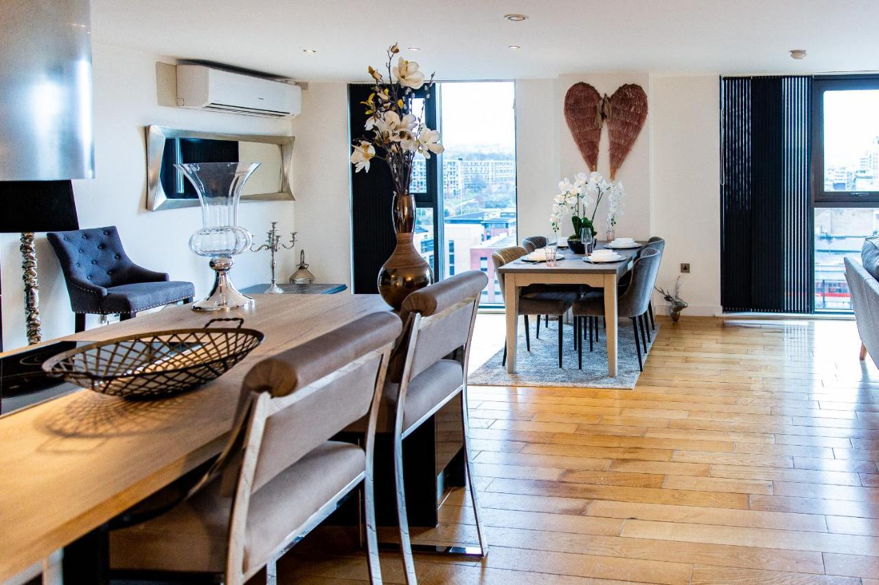 Spacious 3-Bed Penthouse With City Sky Line Views Sheffield Exteriör bild